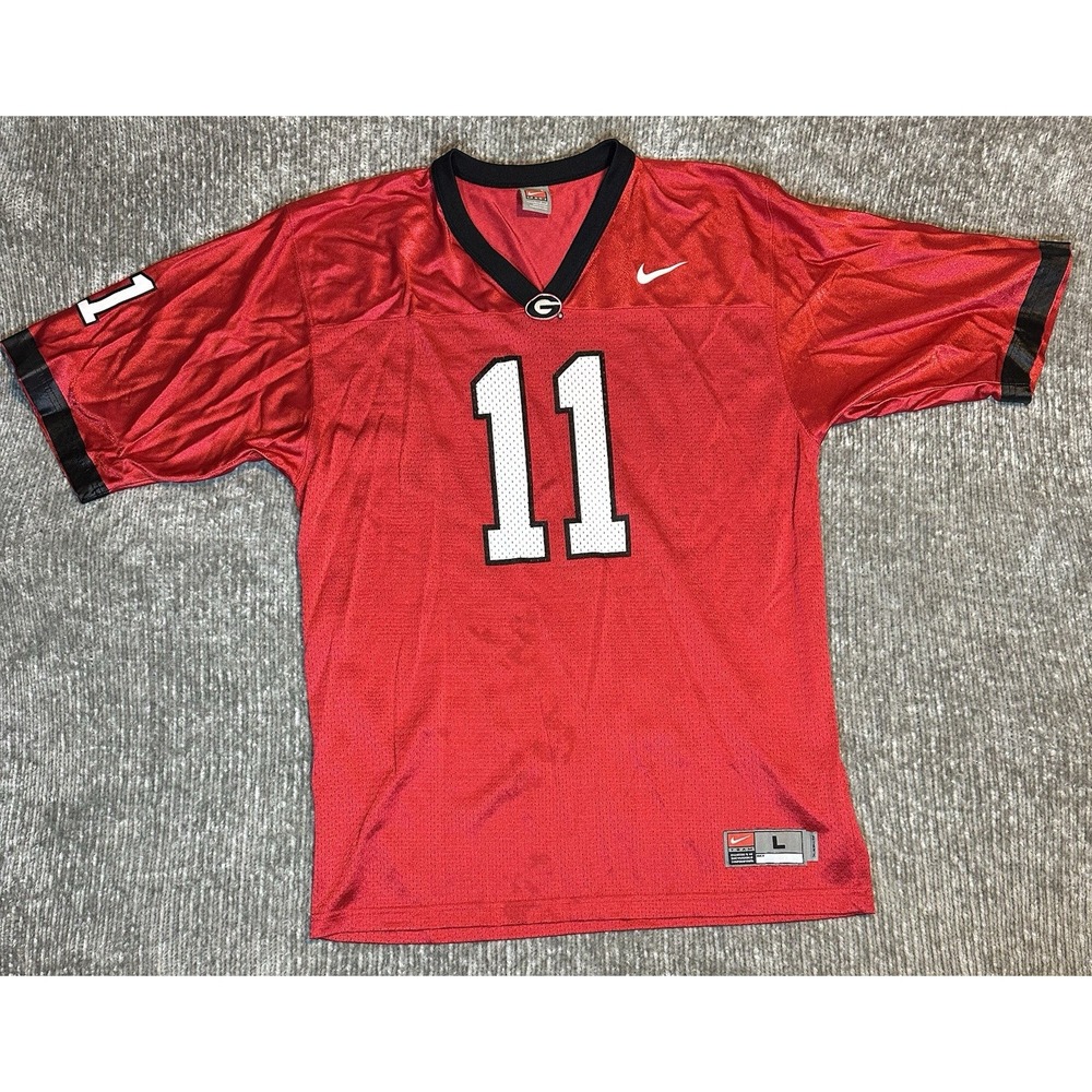 Nike Georgia Bulldogs #11 Men's Large Vintage NCAA UGA Rare